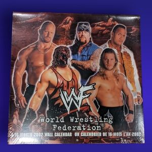 WWF 2002 Wall Calendar- Sealed